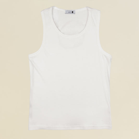 Tank Top Off White D08