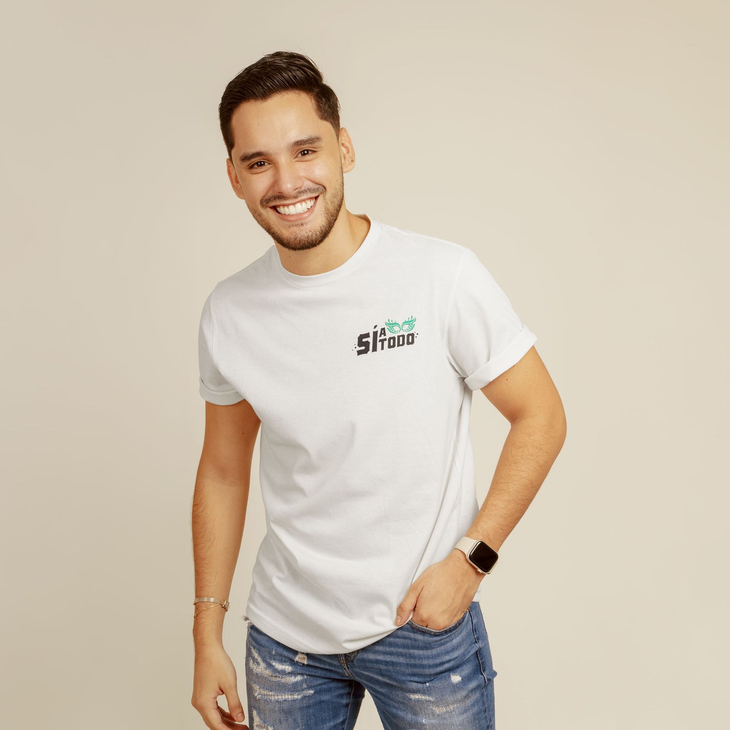 Camiseta Unisex Carnaval Off White PET004