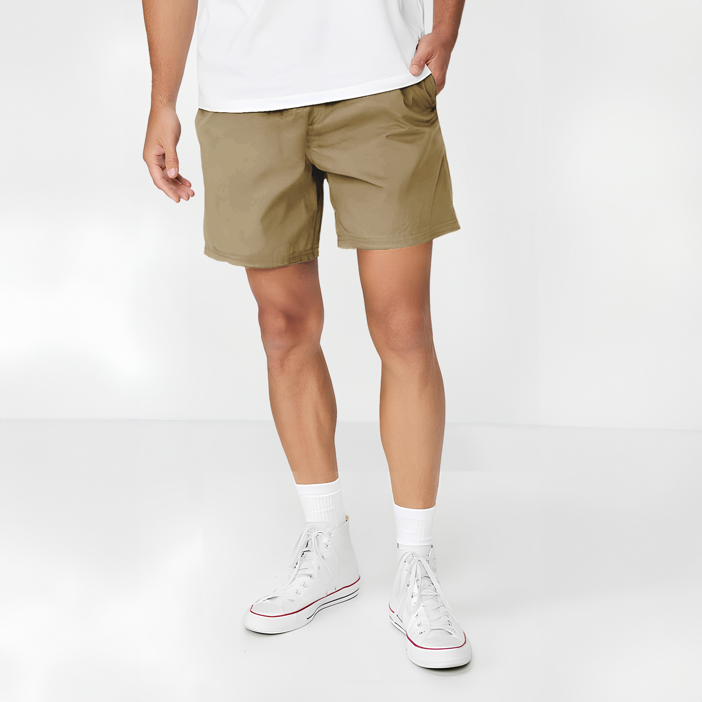 Shorts Hombre Beige S40