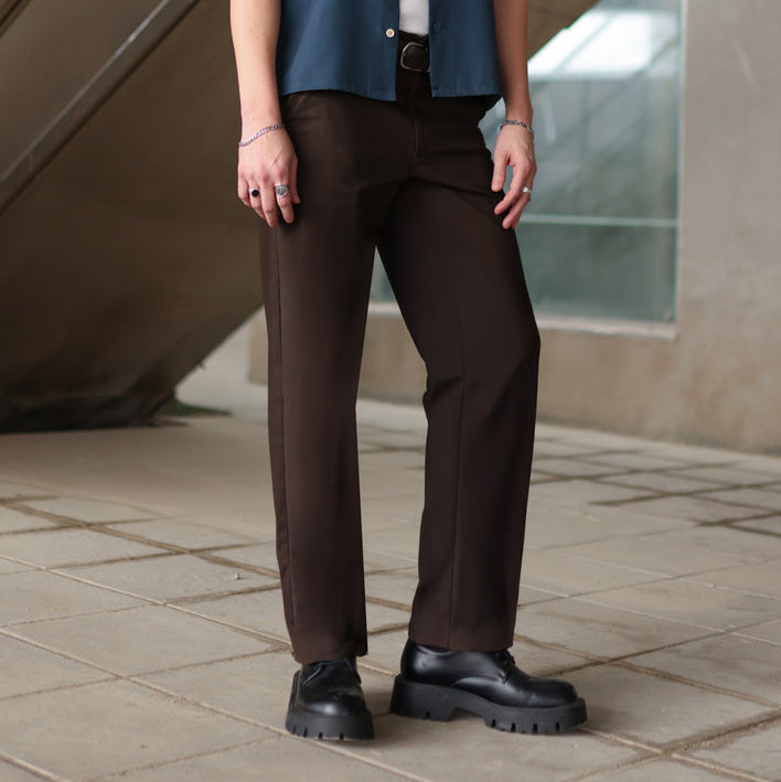 Pantalón Relaxed Fit Cafe PT050