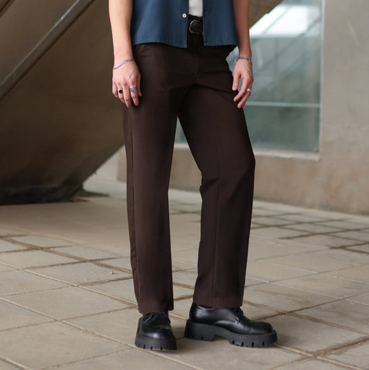 Pantalón Relaxed Fit Cafe PT050