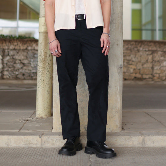 Pantalón Relaxed Fit Negro PT052