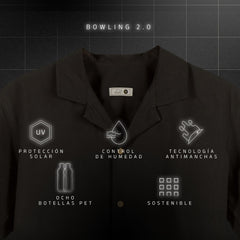 Camisa Bowling 2.0 Negra B88