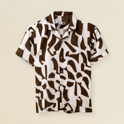 Camisa Bowling Estampada C209