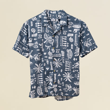 Camisa Bowling Estampada C210