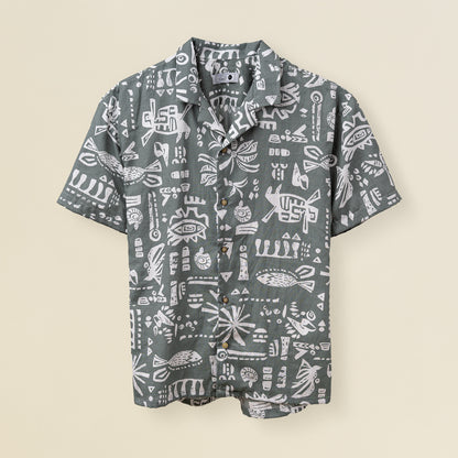 Camisa Bowling Estampada C212