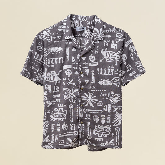 Camisa Bowling Estampada C211