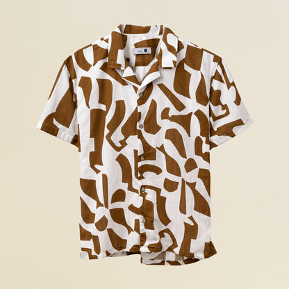 Camisa Bowling Estampada C208