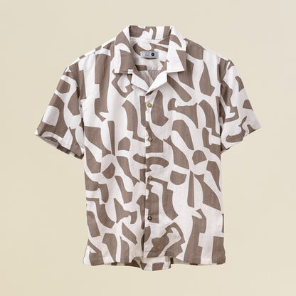 Camisa Bowling Estampada C207