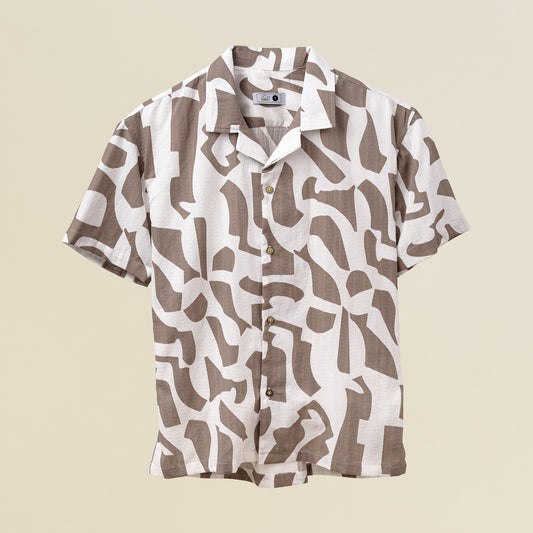 Camisa Bowling Estampada C207