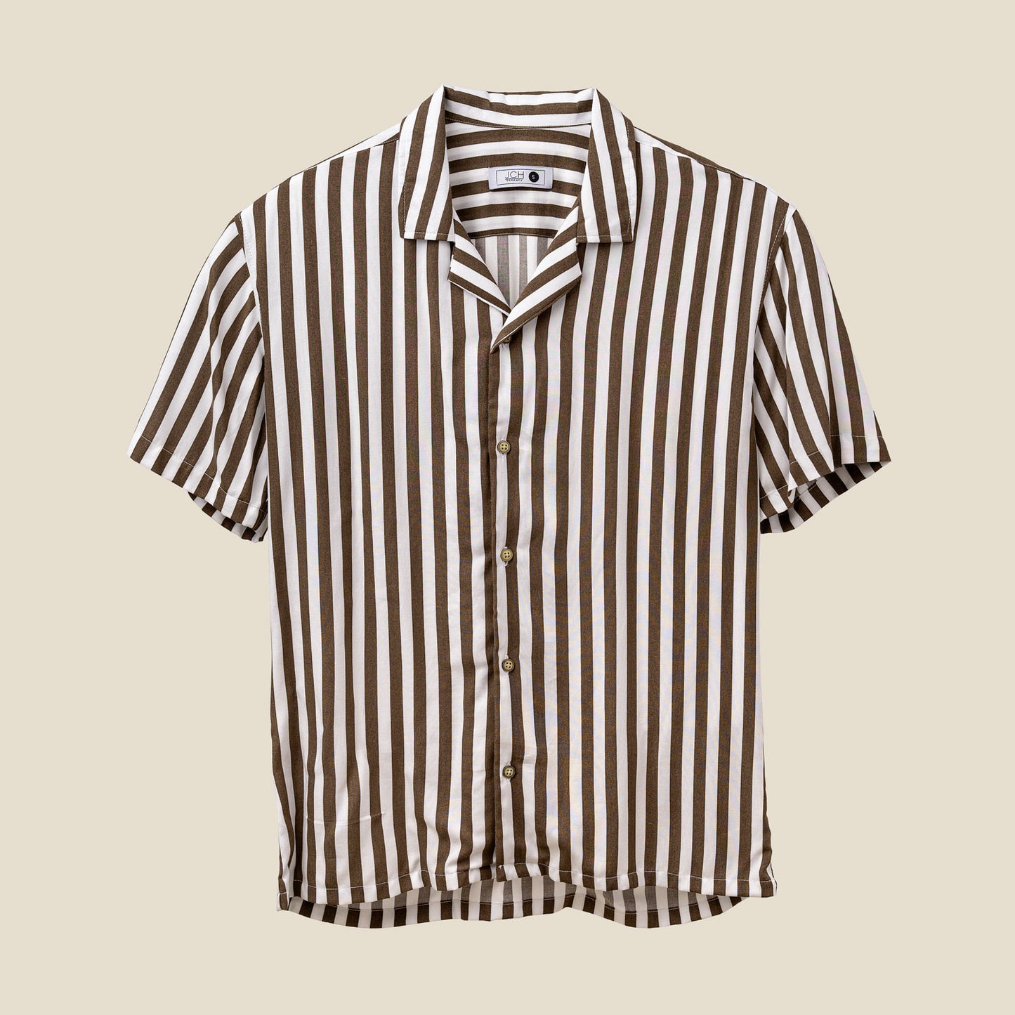 Camisa Bowling Rayada C218