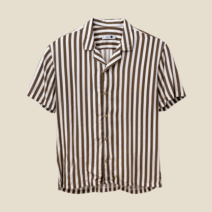 Camisa Bowling Rayada C218