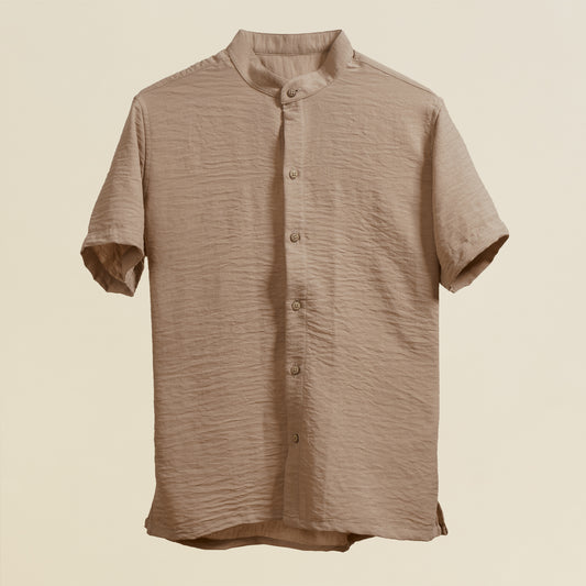 Camisa Mao Beige B22