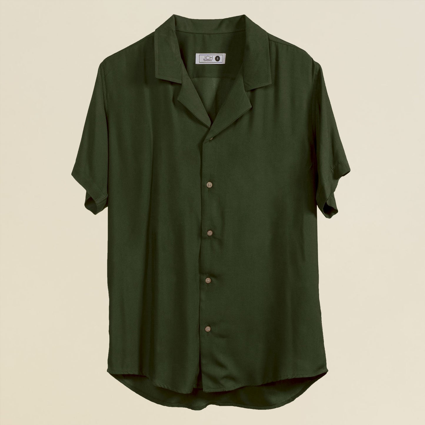 Camisa Bowling Verde Oscuro G04