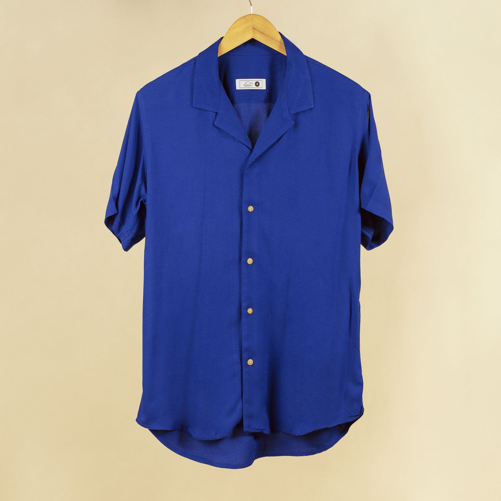 Camisa Bowling Azul Rey M23