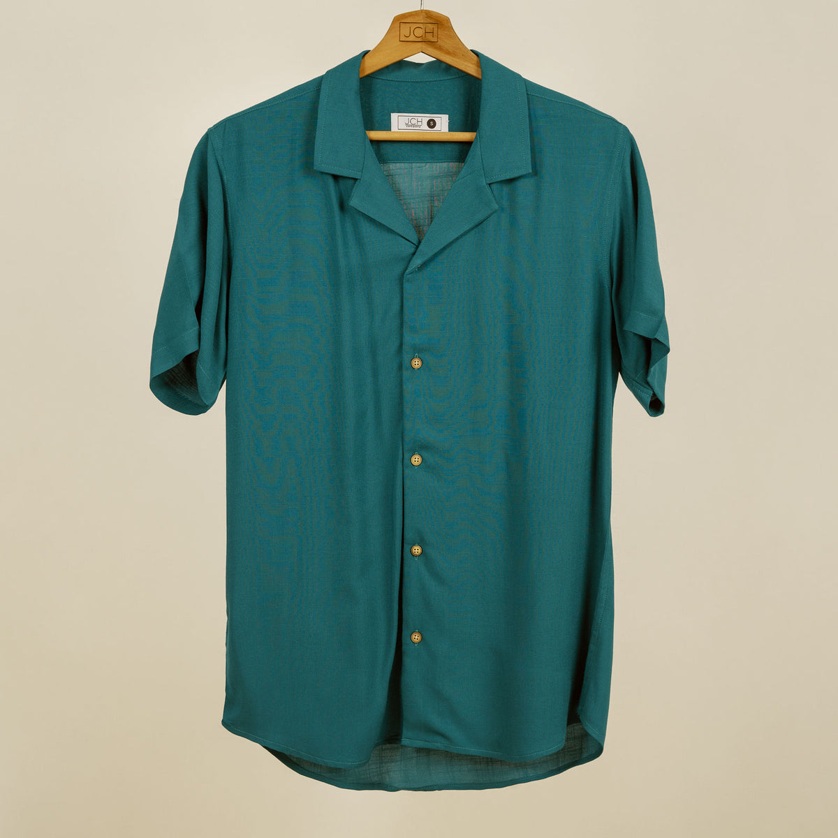Camisa Bowling Azul Petroleo A35