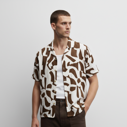 Camisa Bowling Estampada C209