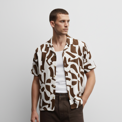 Camisa Bowling Estampada C208