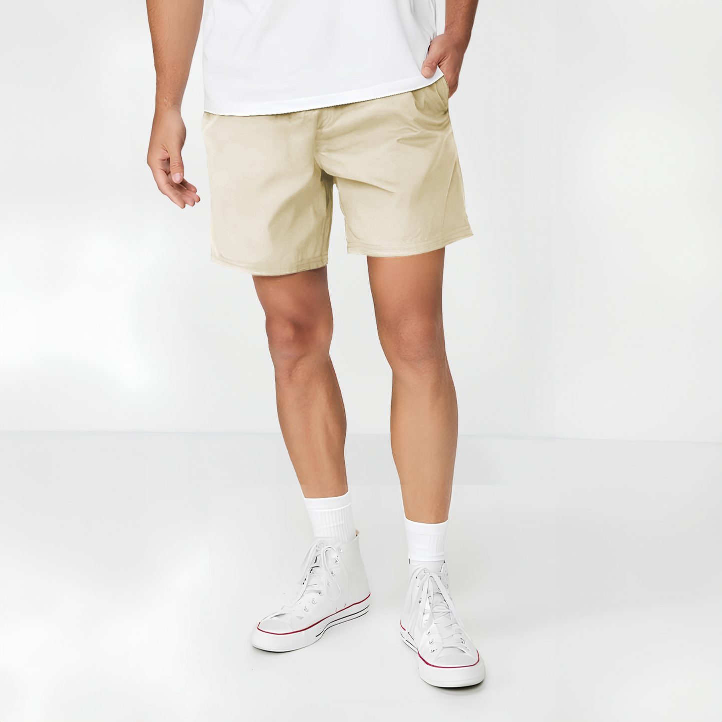 Shorts Hombre Beige S40