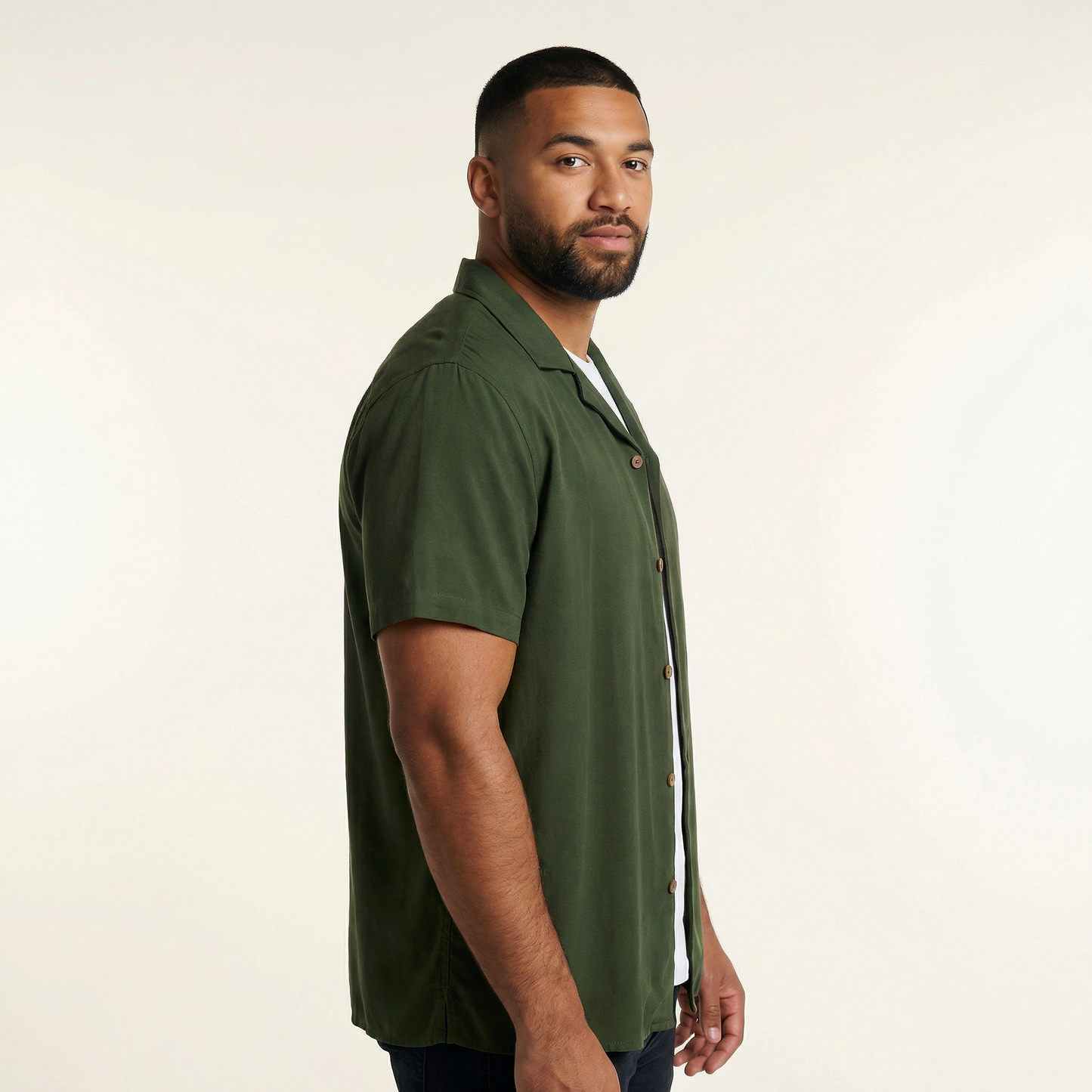 Camisa Bowling Verde G03