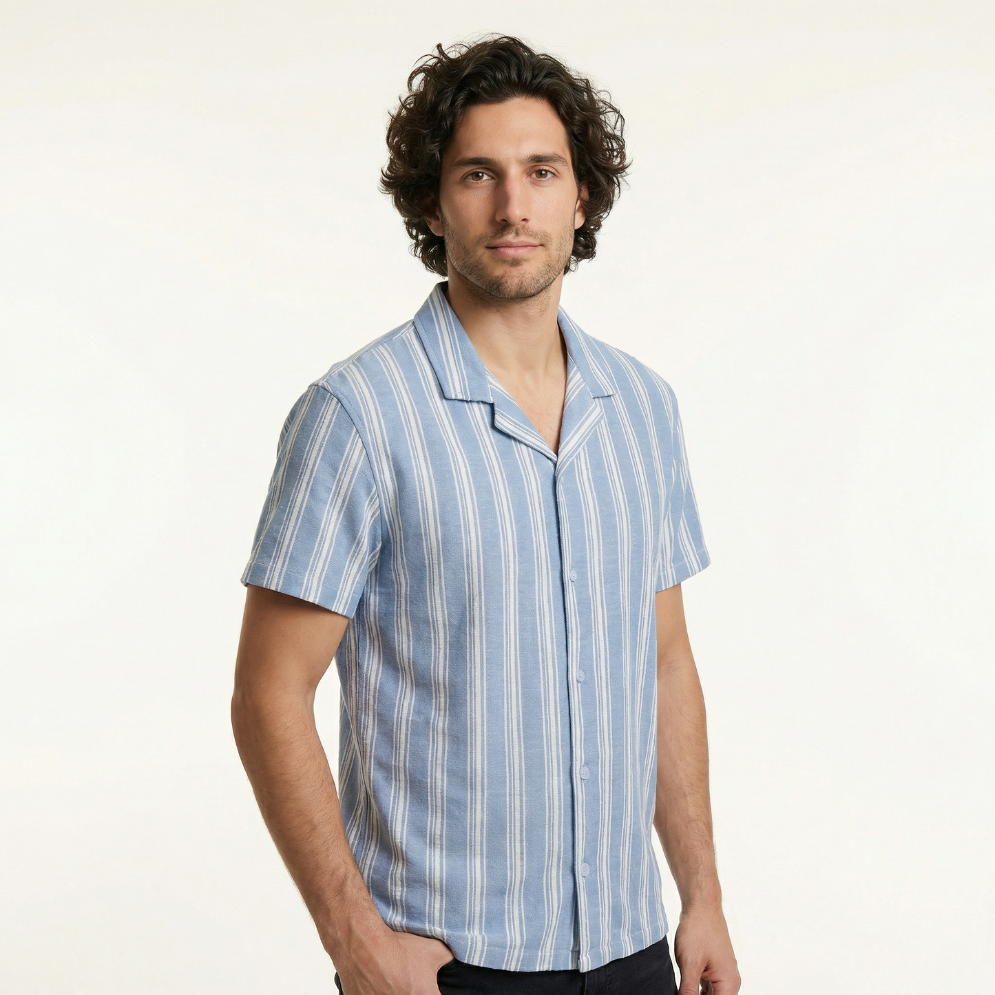 Camisa Bowling Rayada C221