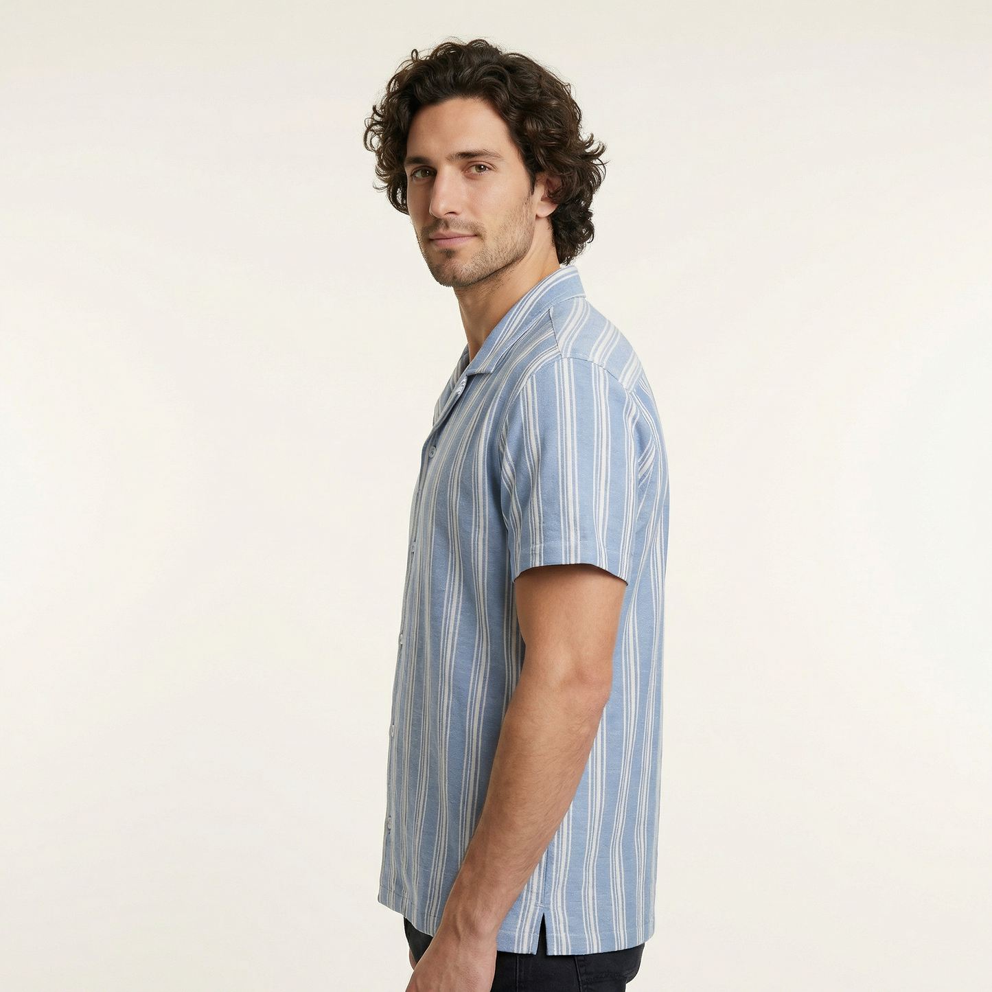 Camisa Bowling Rayada C221