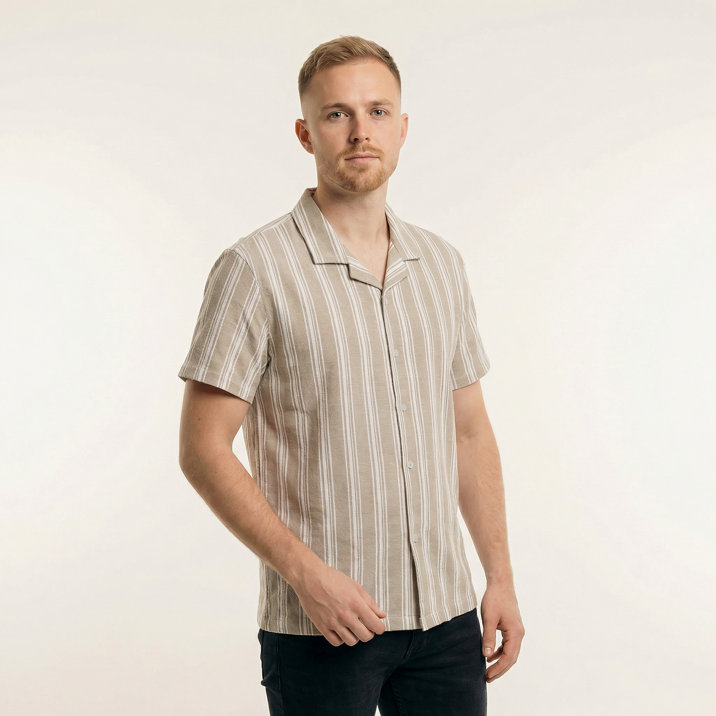 Camisa Bowling Rayada C220