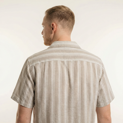 Camisa Bowling Rayada C220