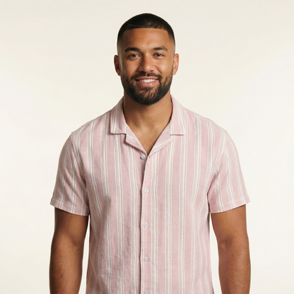 Camisa Bowling Rayada C222