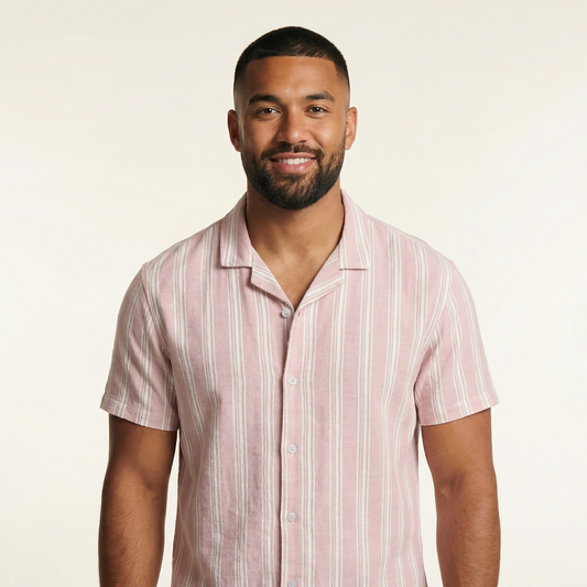 Camisa Bowling Rayada C222