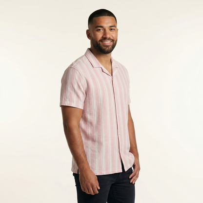 Camisa Bowling Rayada C222