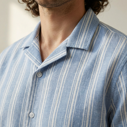 Camisa Bowling Rayada C221