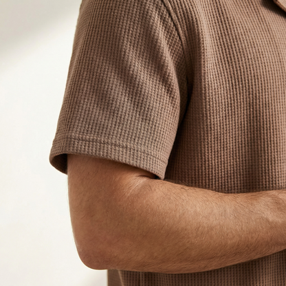 Camisa Texturizada Bowling Cafe C226