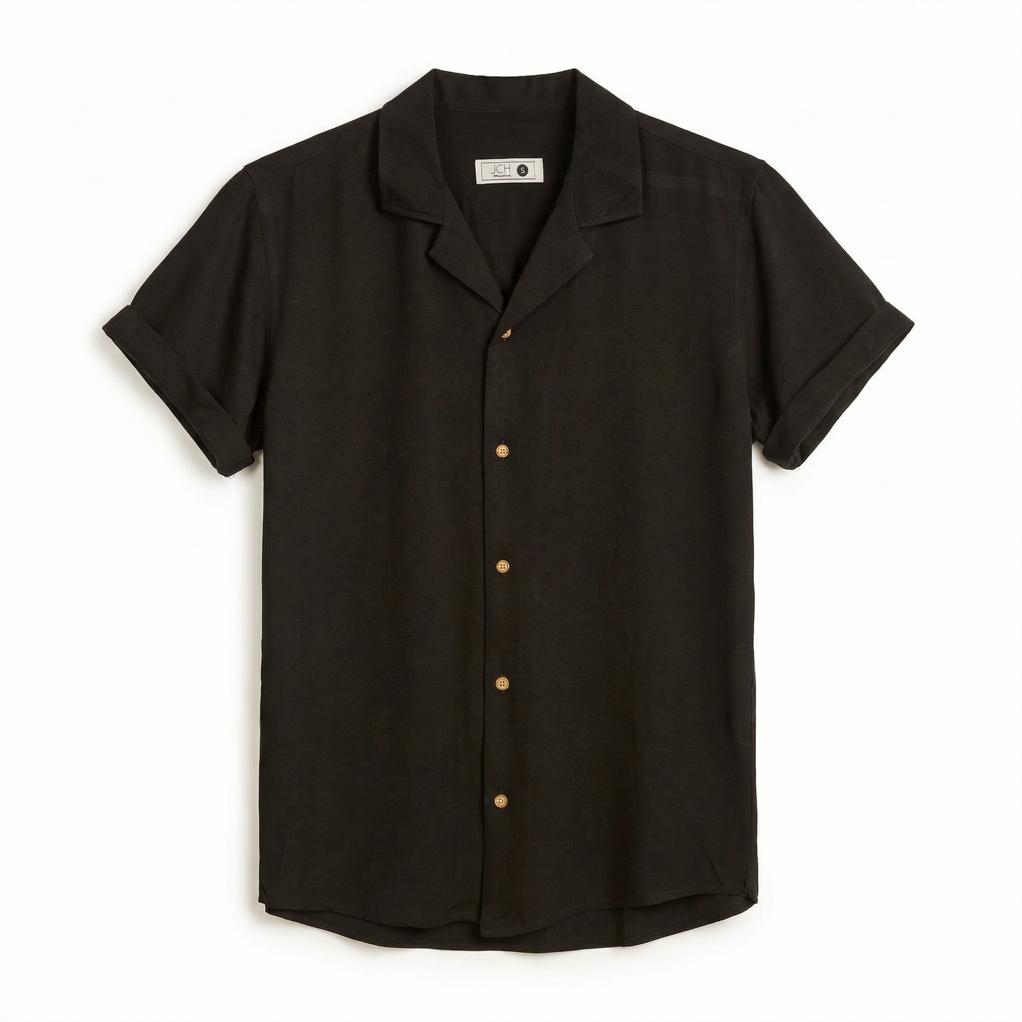 Camisa Bowling Negra B08