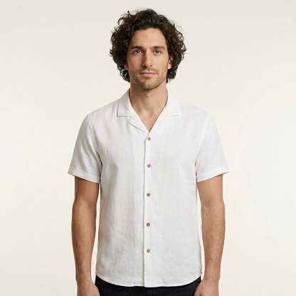 Camisa Bowling Blanca W01