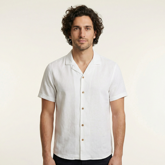 Camisa Bowling Blanca W01