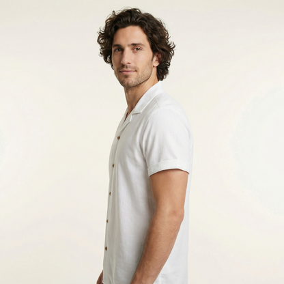 Camisa Bowling Blanca W01