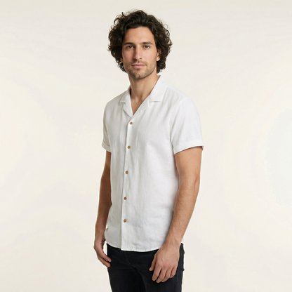 Camisa Bowling Blanca W01