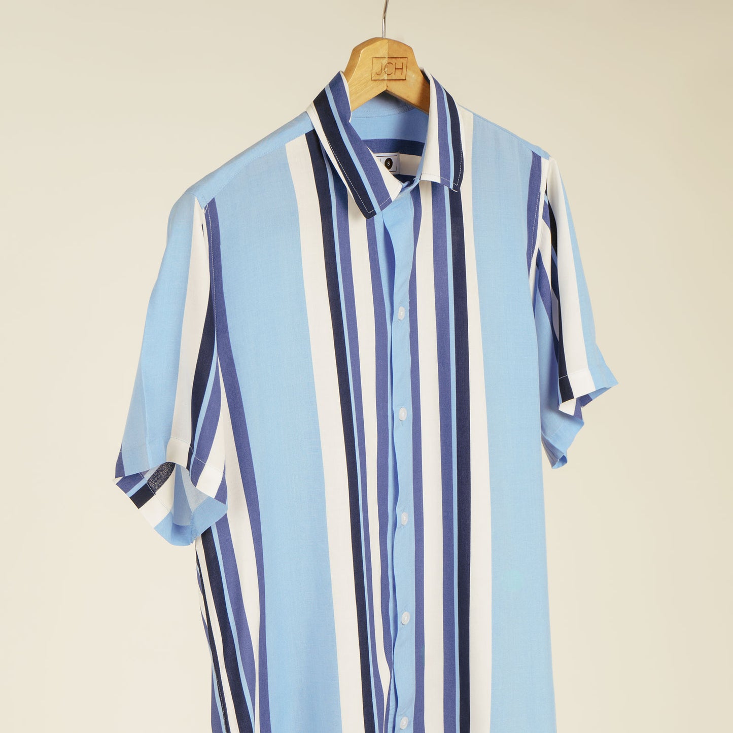 Camisa Rayada Azules A26